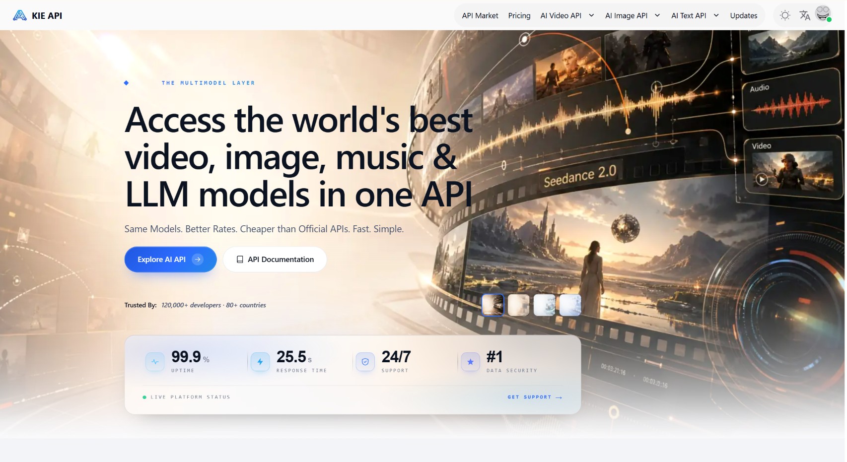 KIE AI Homepage